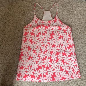 KARLIE PINK FLOWERED TANK